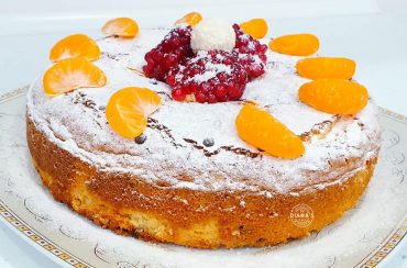 Chec pufos cu fulgi de ciocolata