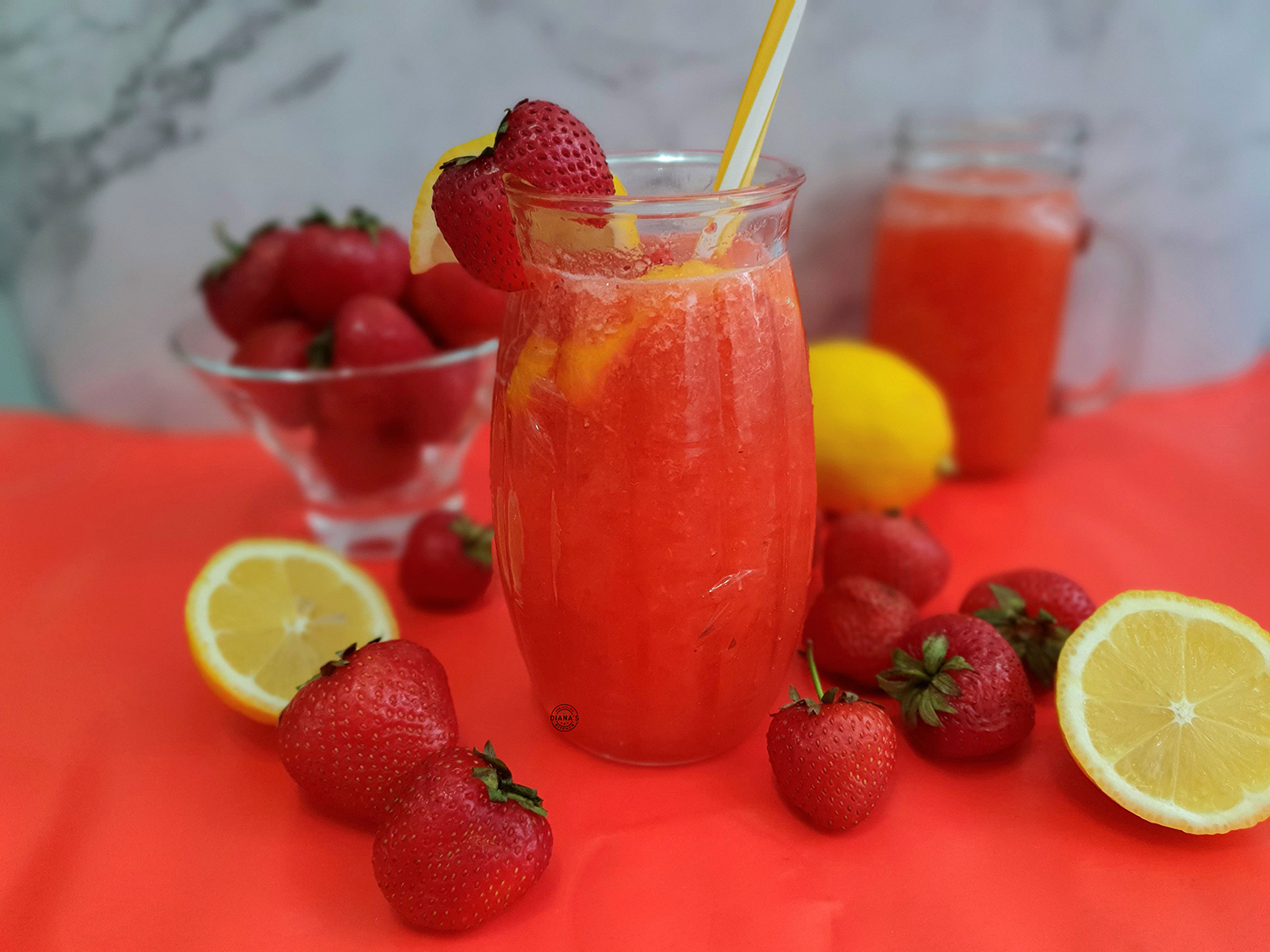 Limonada cu capsuni 2