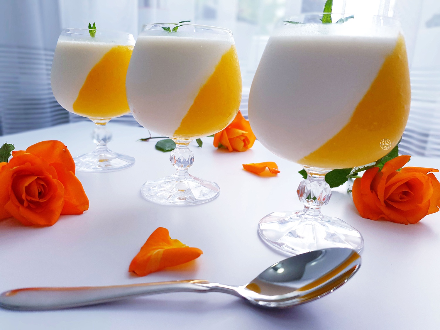 Mango Panna Cotta 3