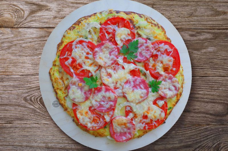 Pizza din dovlecei