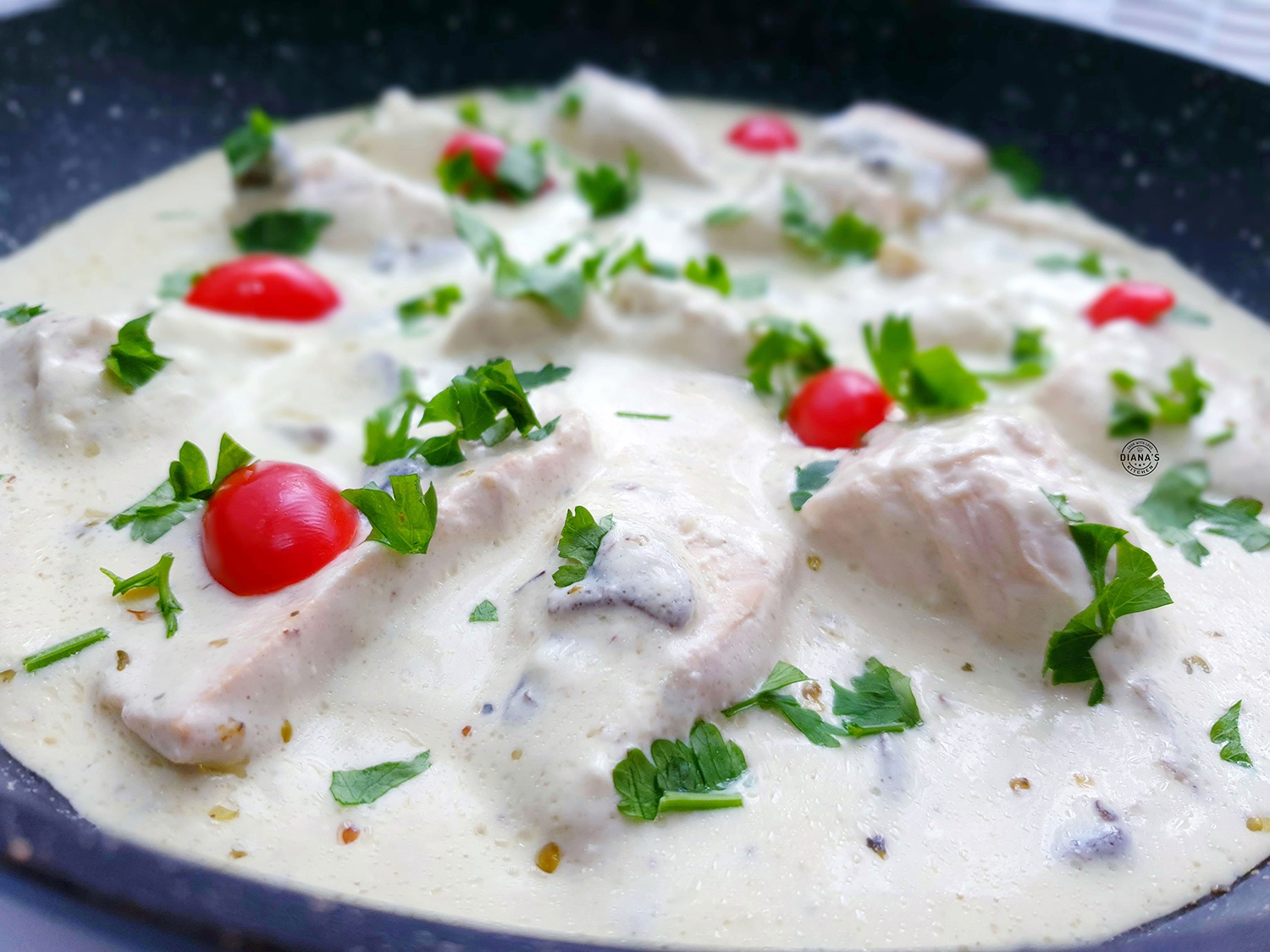 Crema de pui cu ciuperci 3