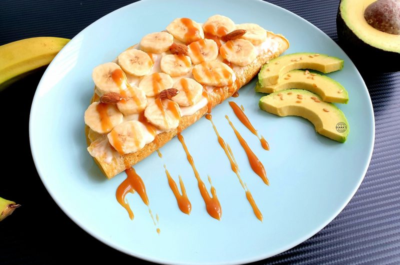 Omleta proteica cu banane