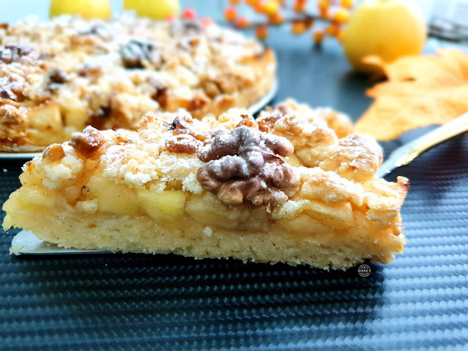 Crumble cu mere 4