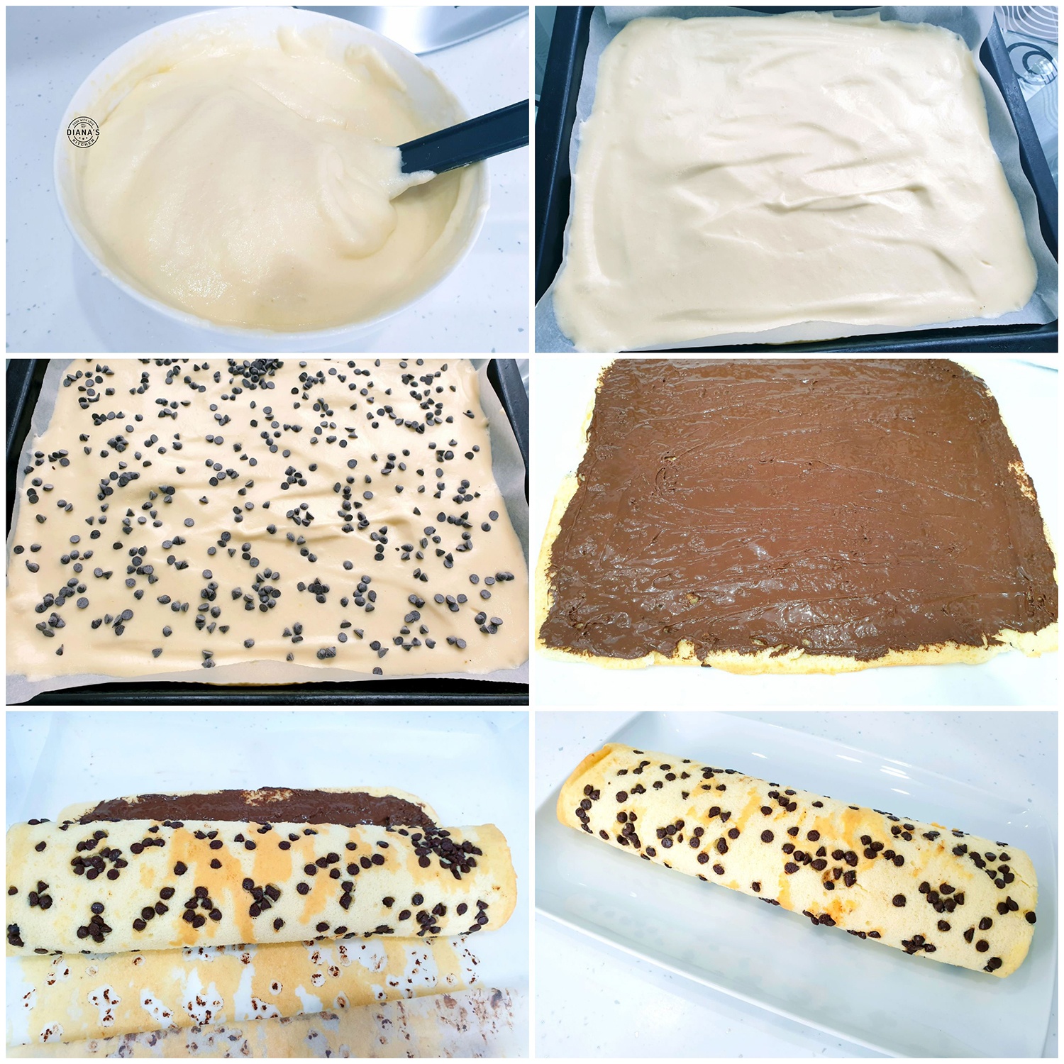 Rulada cu Nutella Rulada cu Nutella 2