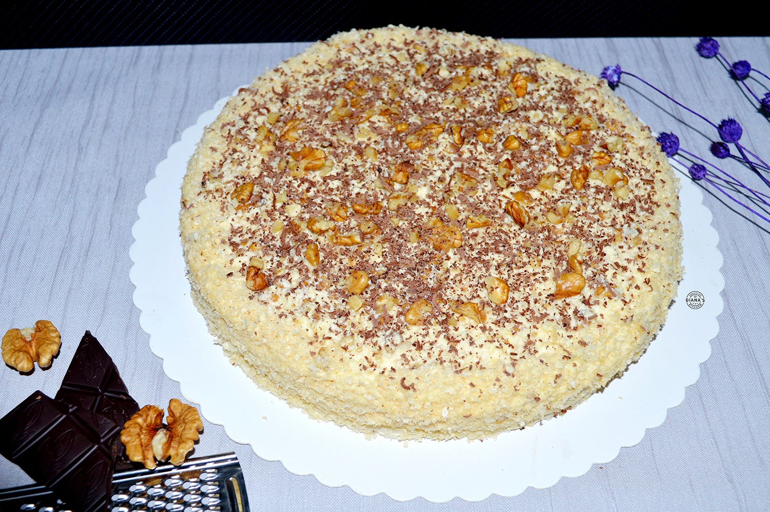 Tort de vafe cu lapte condensat