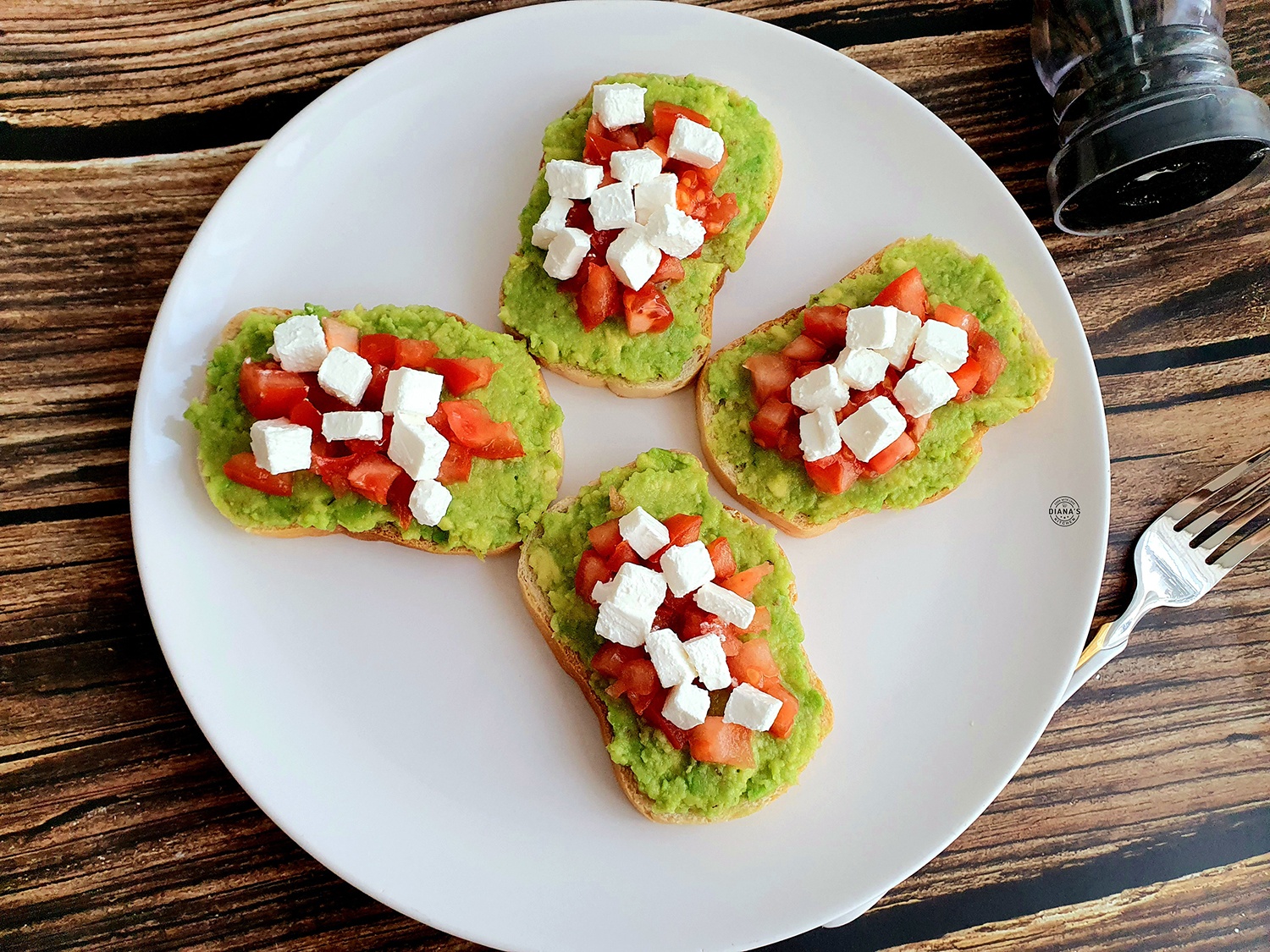 Tartine rapide cu avocado