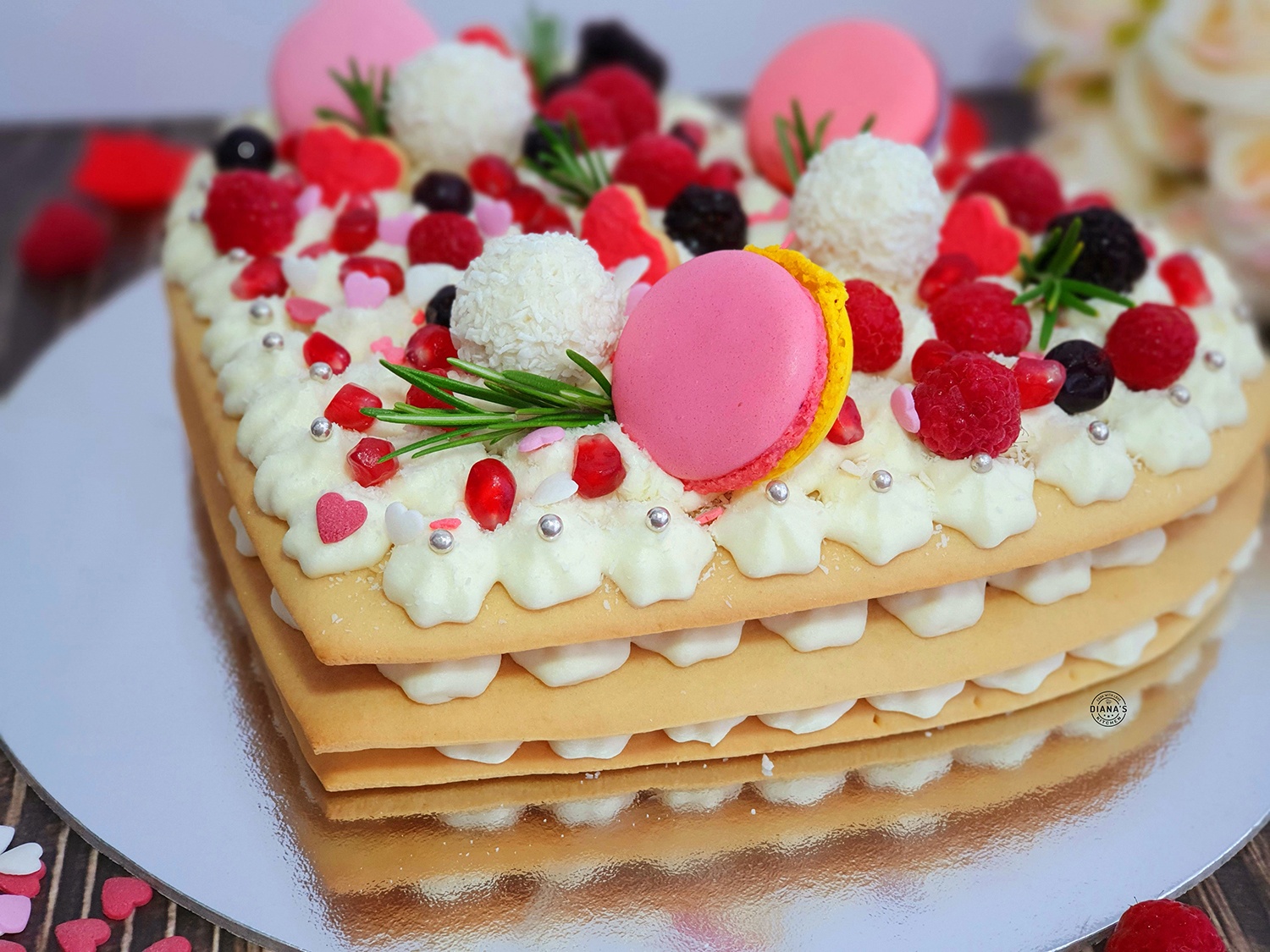 Tort inima de Valentine’s Day 5