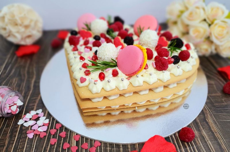 Tort inima de Valentine’s Day