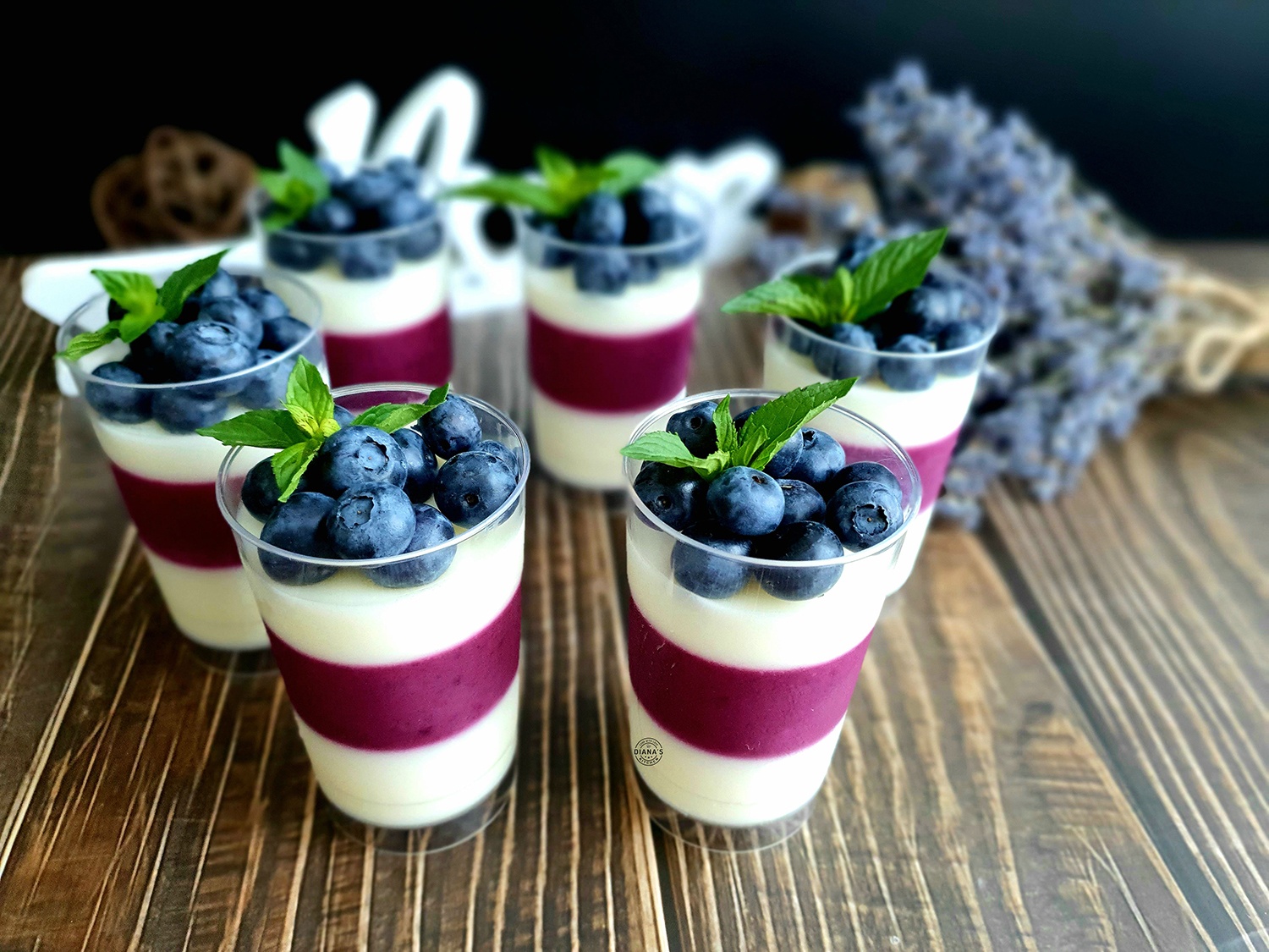 Panna Cotta cu afine 2