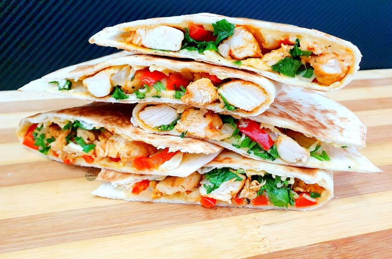 Quesadilla cu pui