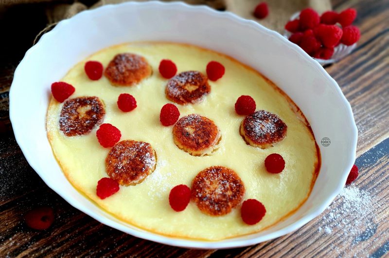 Papanasi in crema de smantana la cuptor