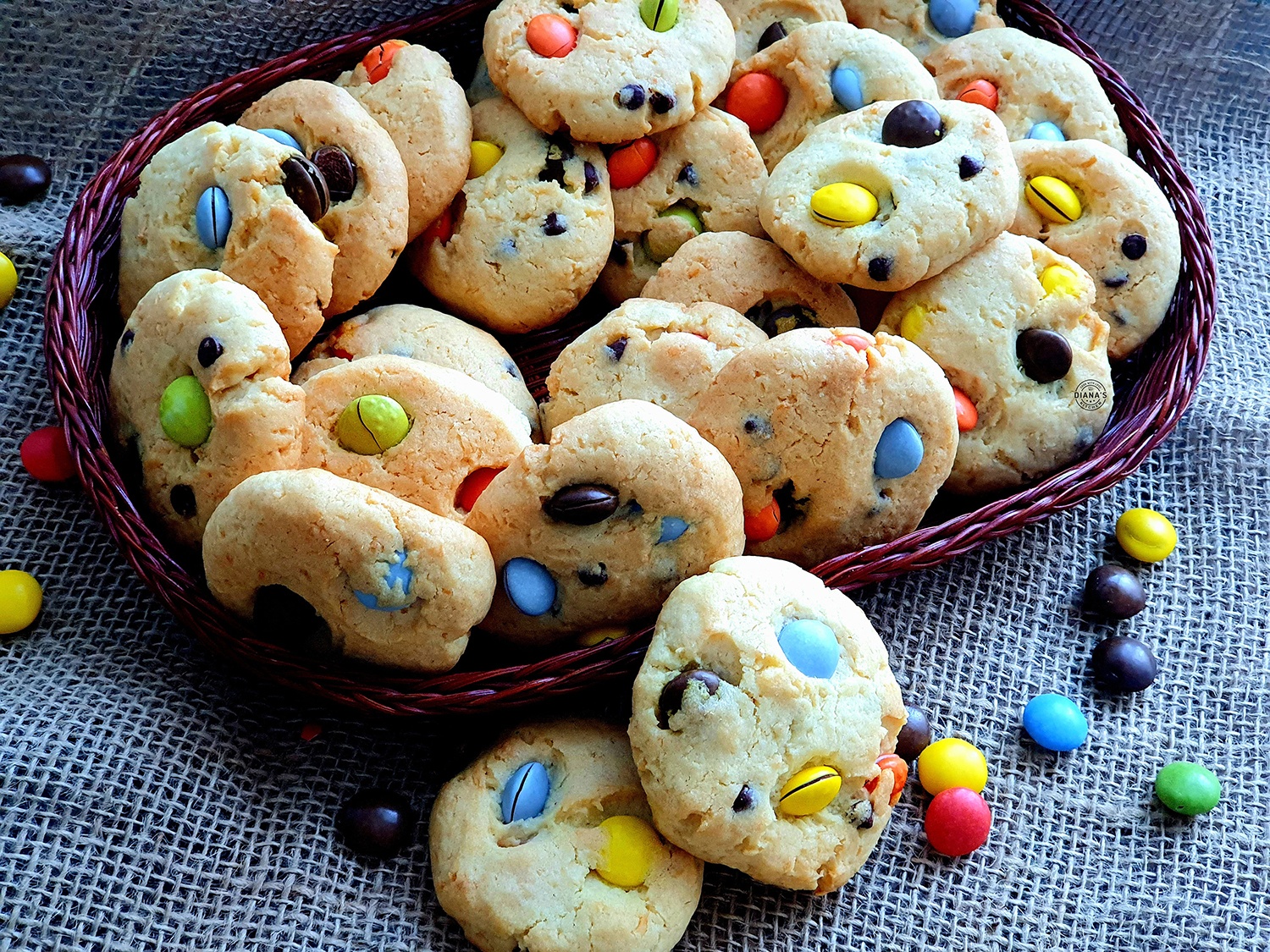 Fursecuri cu M&M's 2