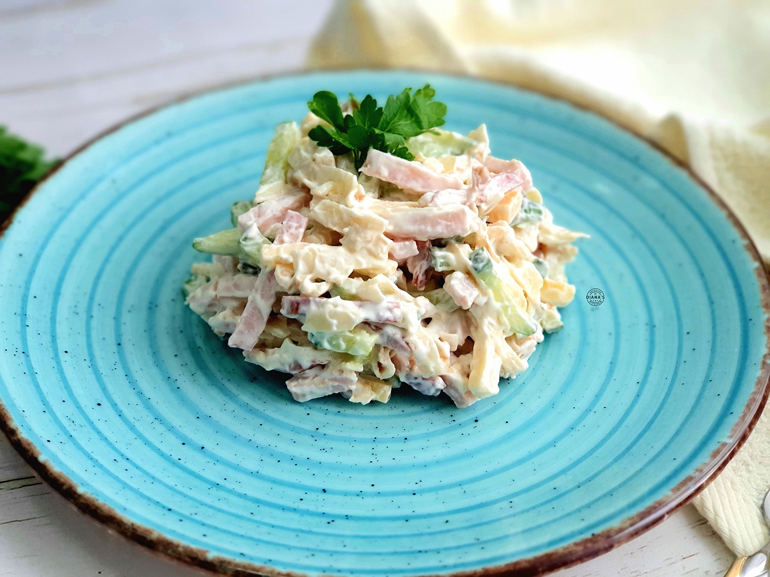 Salata cu sunca 2