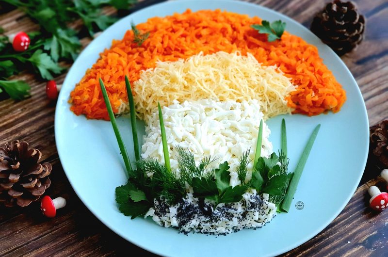 Salata "Ciuperca de toamna"