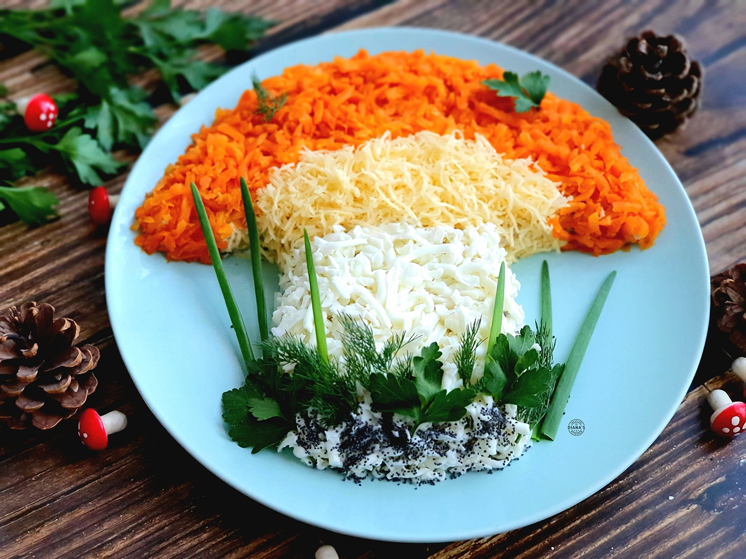 Salata „Ciuperca de toamna”