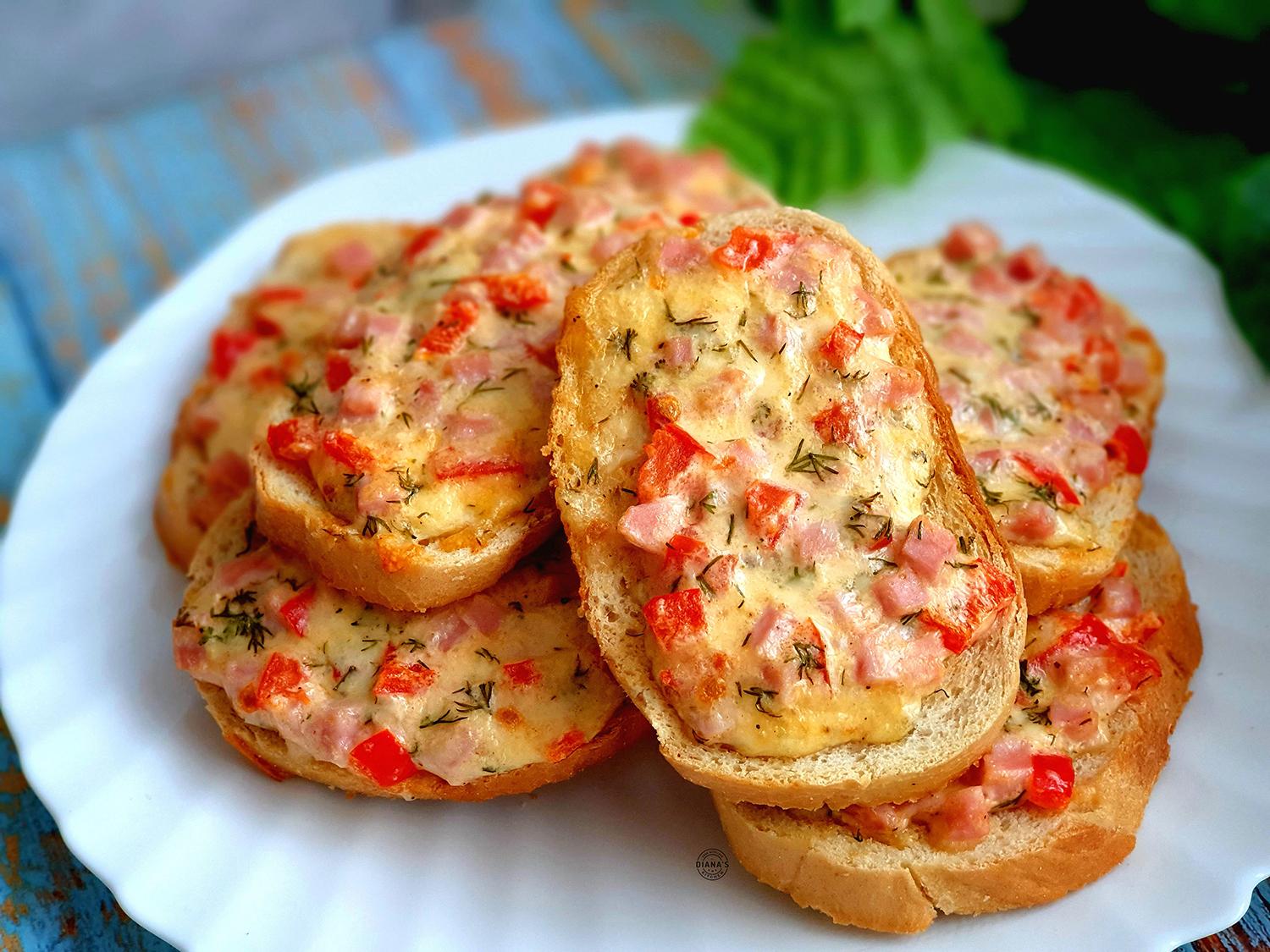 Mini pizza rapida