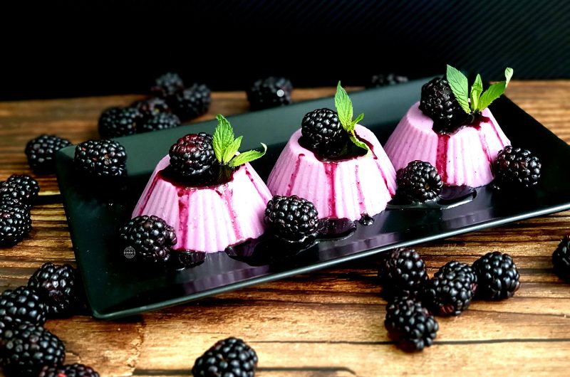 Panna Cotta cu mure
