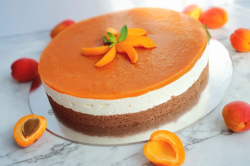 Cheesecake cu caise