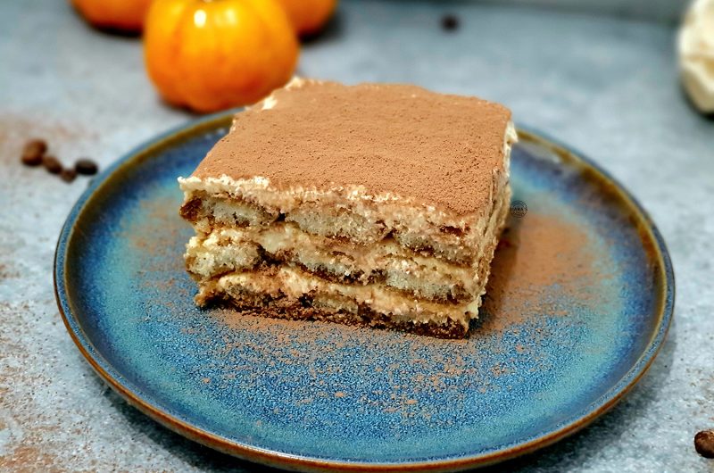 Tiramisu cu dovleac fara coacere