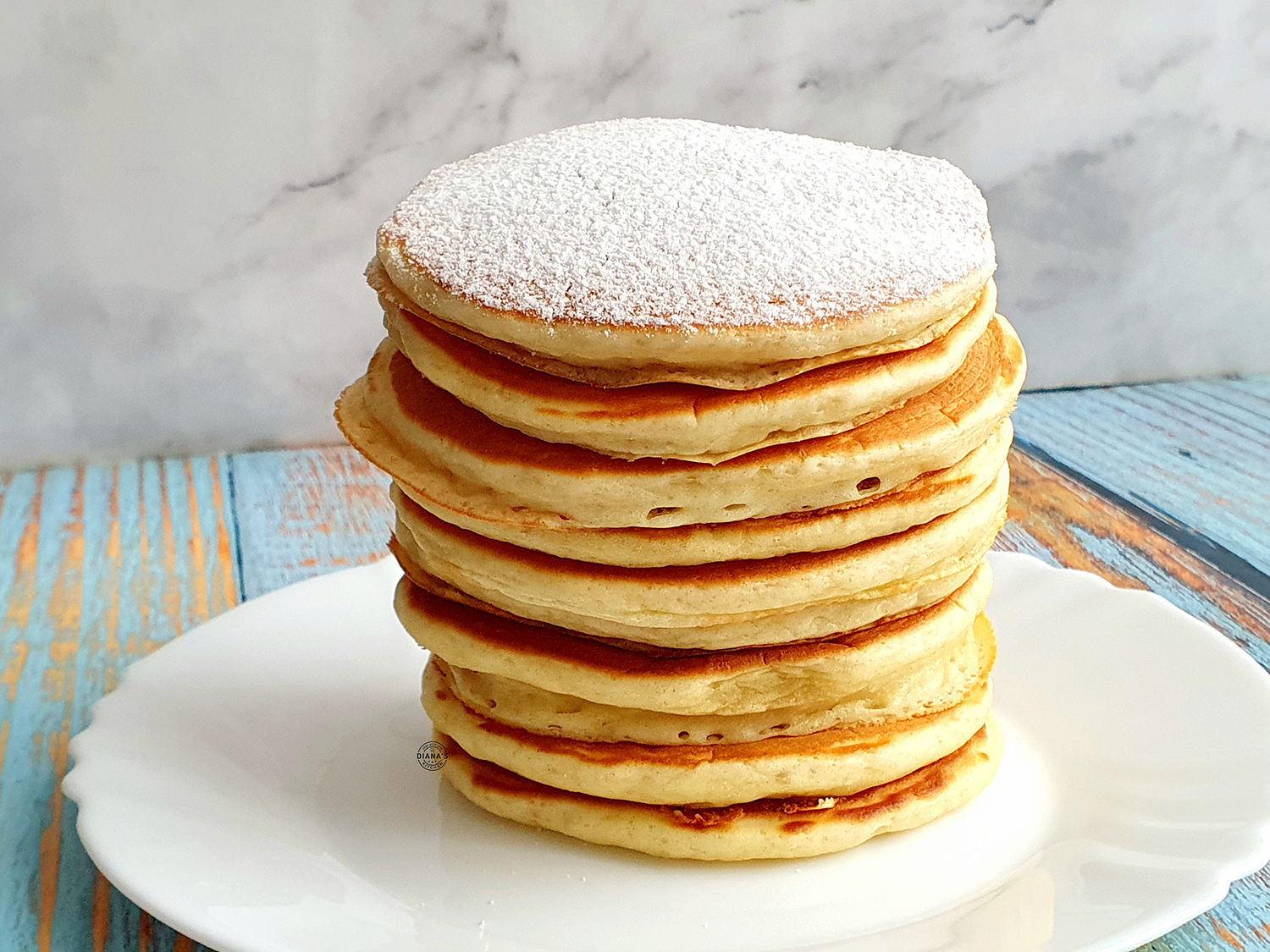 Pancakes cu iaurt grecesc Pancakes cu iaurt grecesc 2