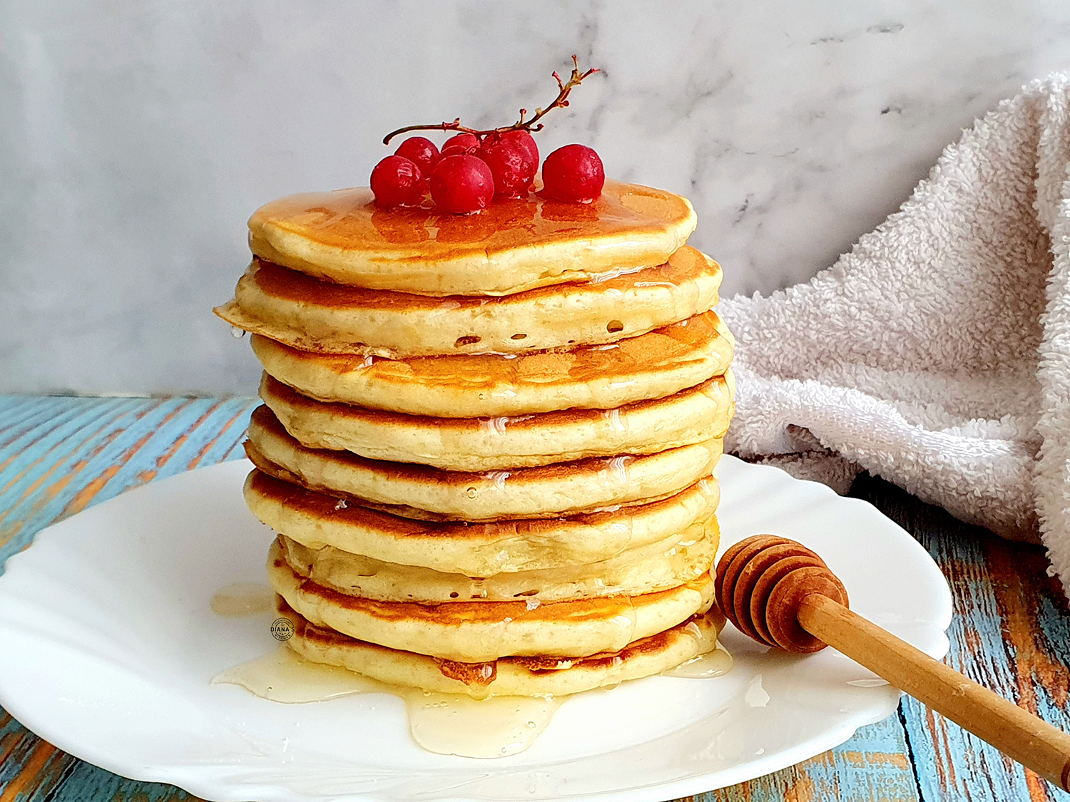 Pancakes cu iaurt grecesc Pancakes cu iaurt grecesc 3