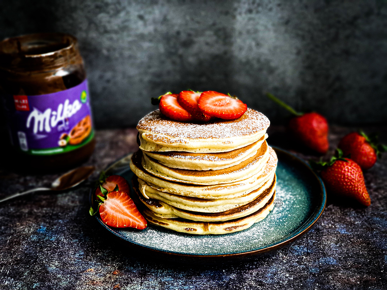 Pancakes cu ciocolata