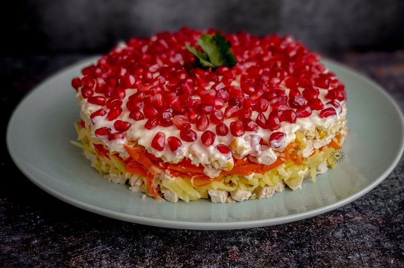 Salata cu piept de pui