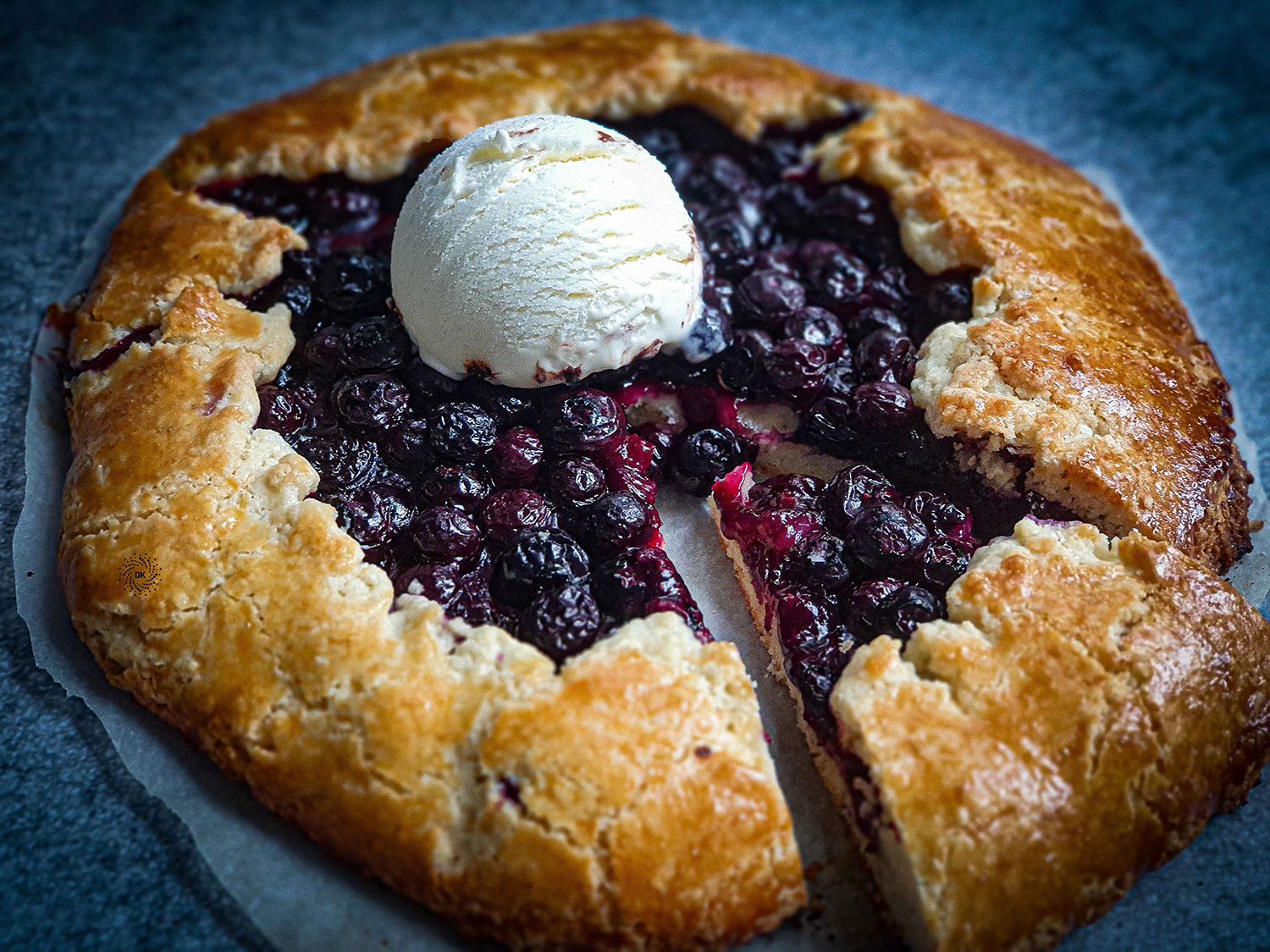 Galette cu afine 3